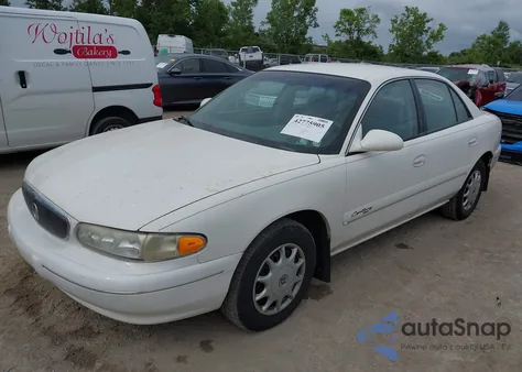 2002 Buick Century Custom из США, поврежденный, VIN 2G4WS52J921223700